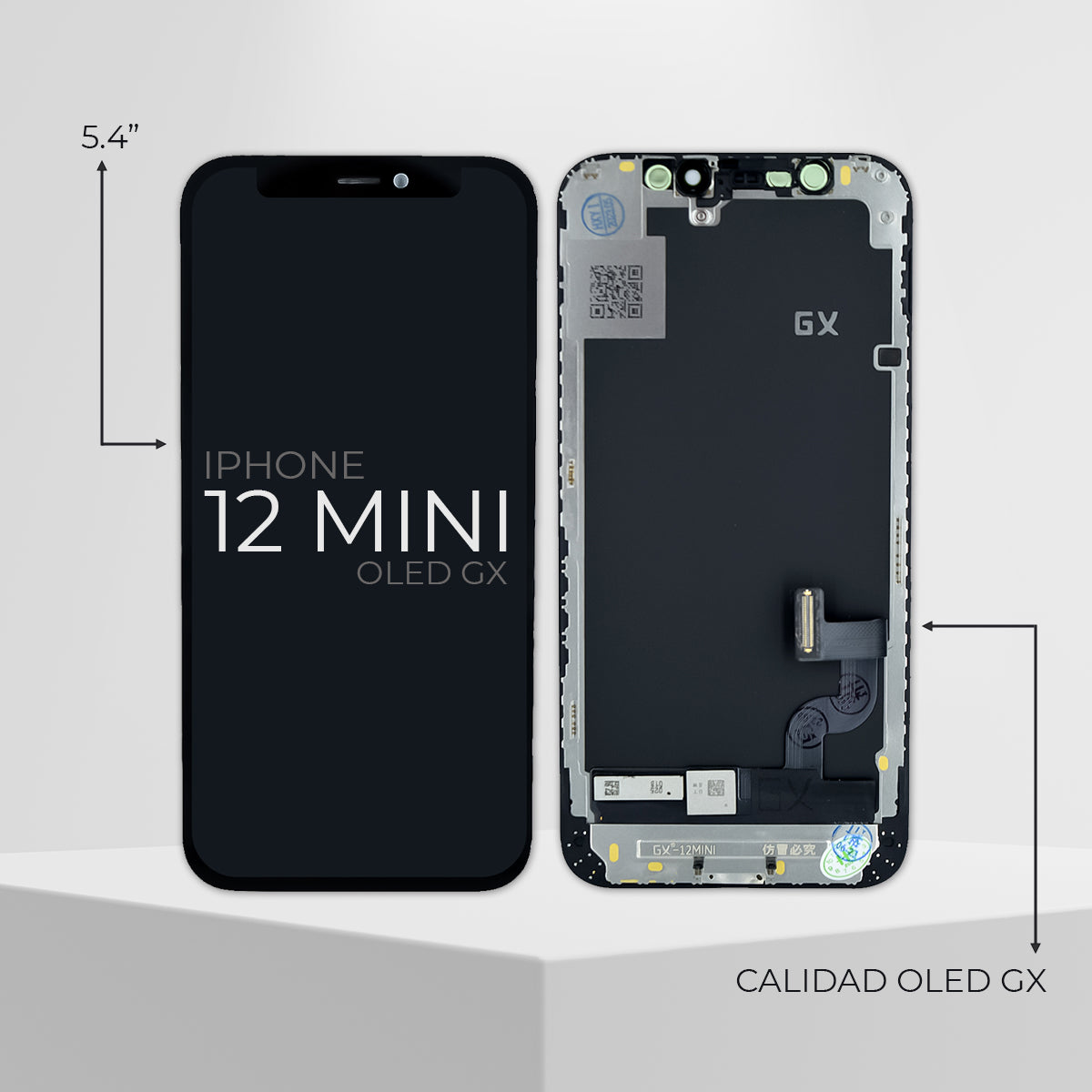 Pantalla Compatible Con iPhone 12 Mini RJ