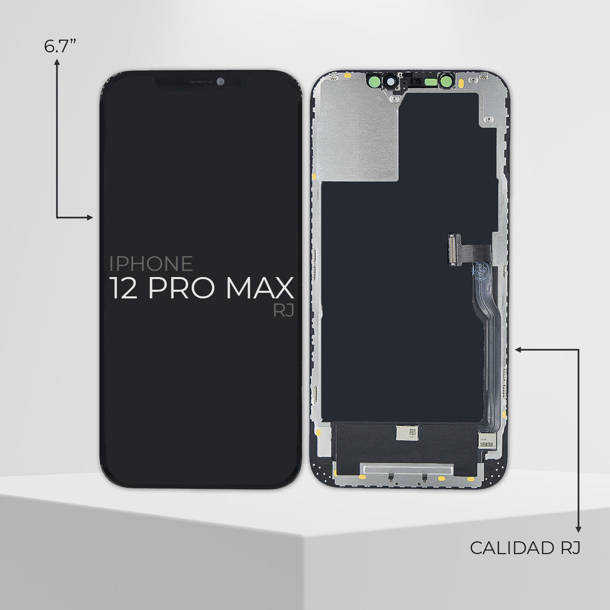 Pantalla Compatible Con iPhone 12 Pro Max RJ