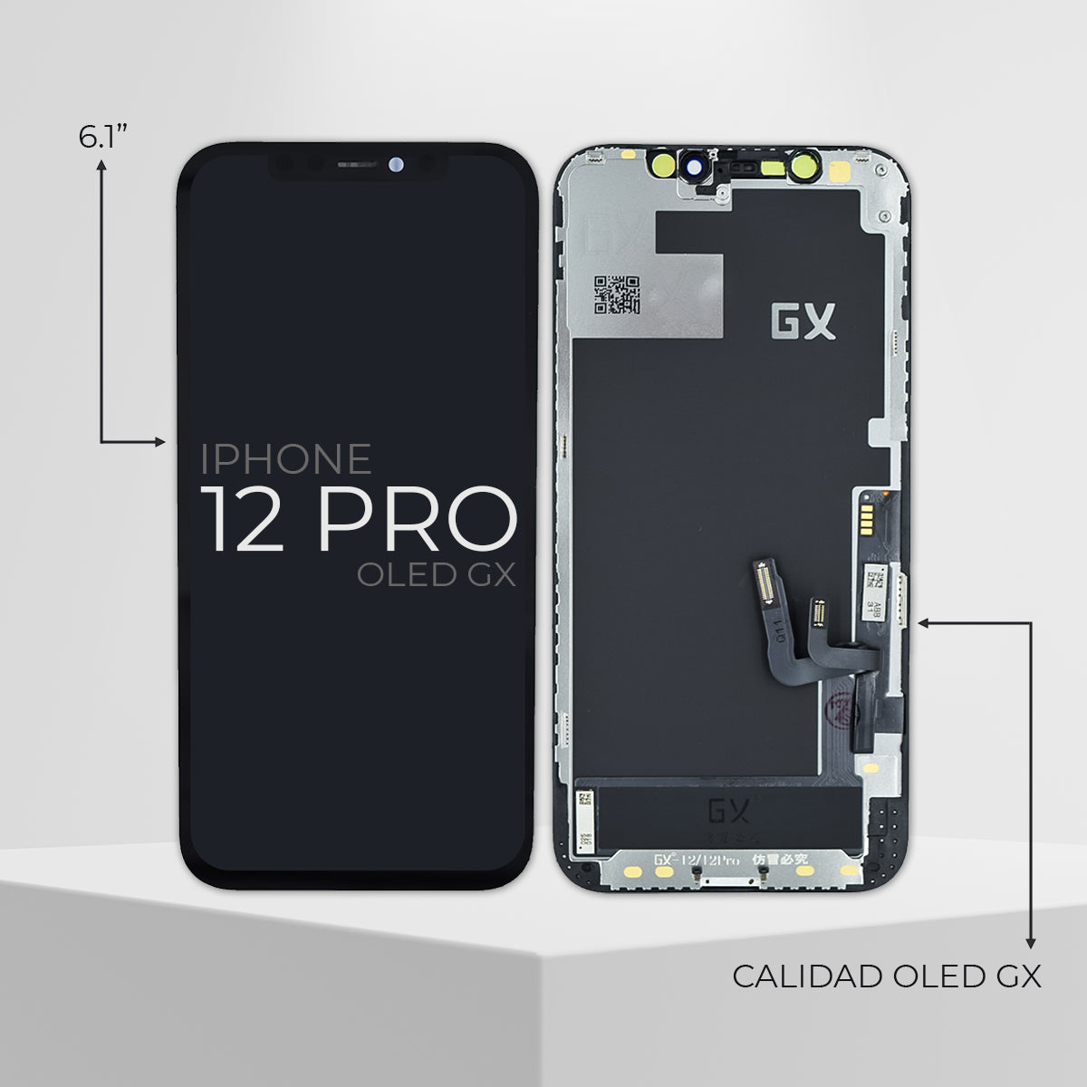 Pantalla Compatible Con iPhone 12 Pro Oled GX