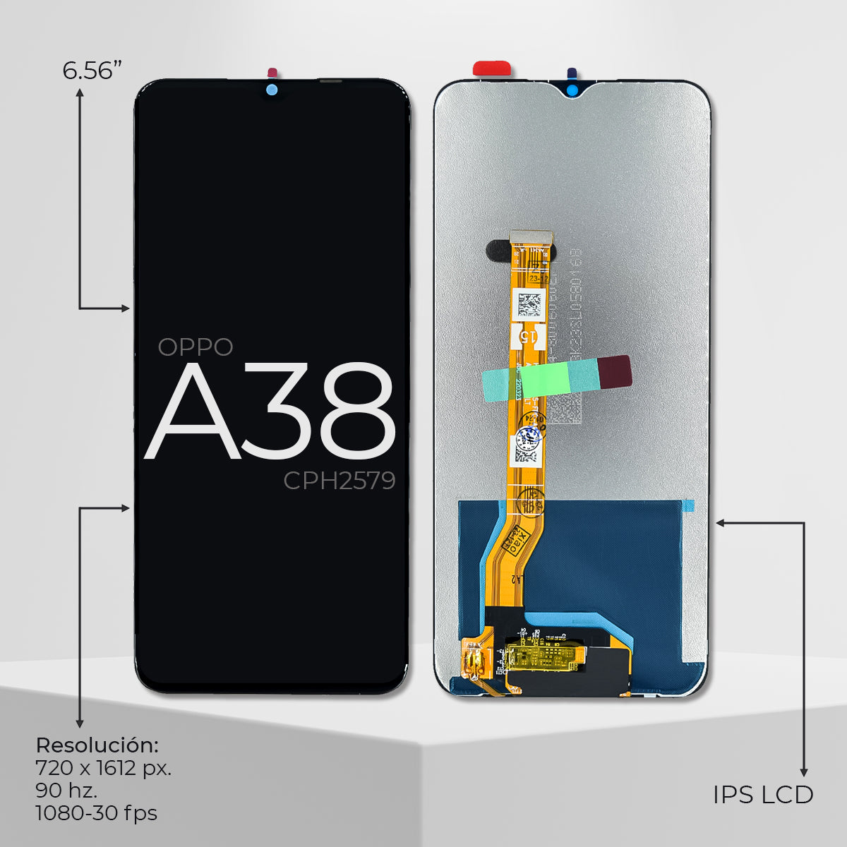 Pantalla Compatible Con Oppo A38