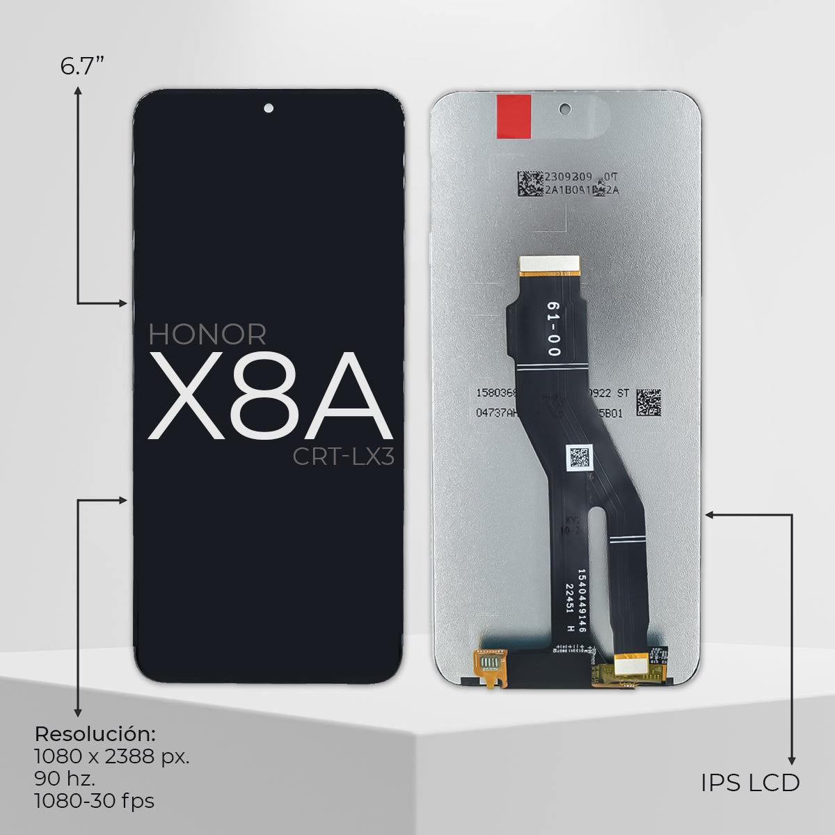 Pantalla Compatible Con Honor X8A 4g