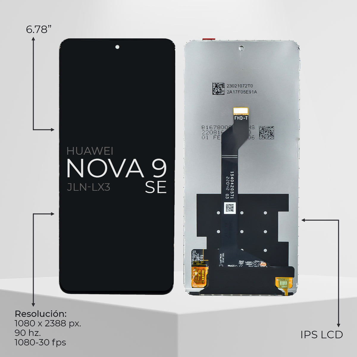 Pantalla Compatible Con Huawei Nova 9 SE