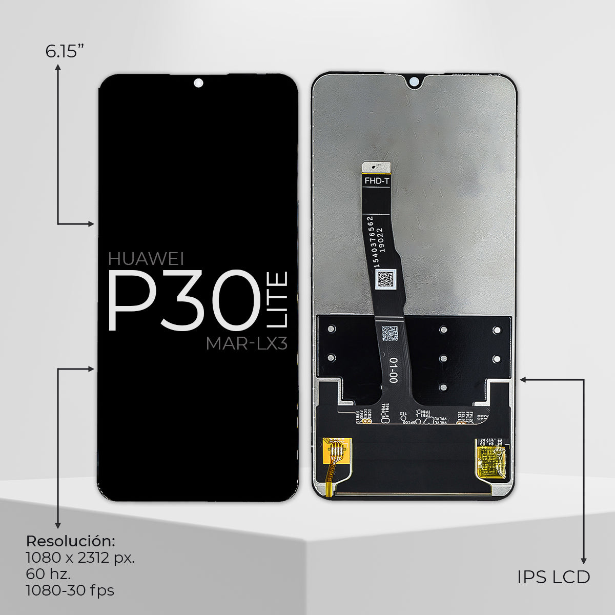 Pantalla Compatible Con Huawei P30 Lite