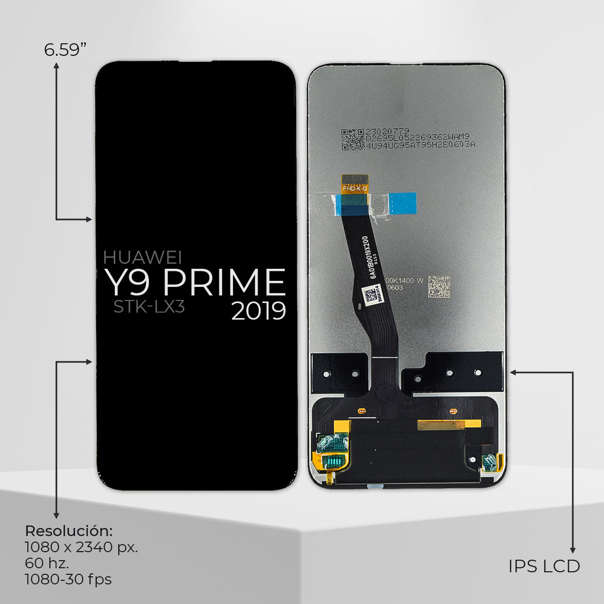 Pantalla Compatible Con Huawei Y9 Prime 2019 / Y9S / Honor 9X