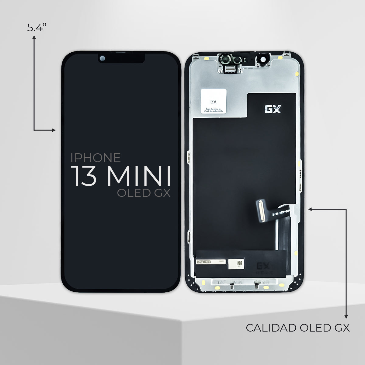 Pantalla Compatible Con iPhone 13 Mini Oled GX
