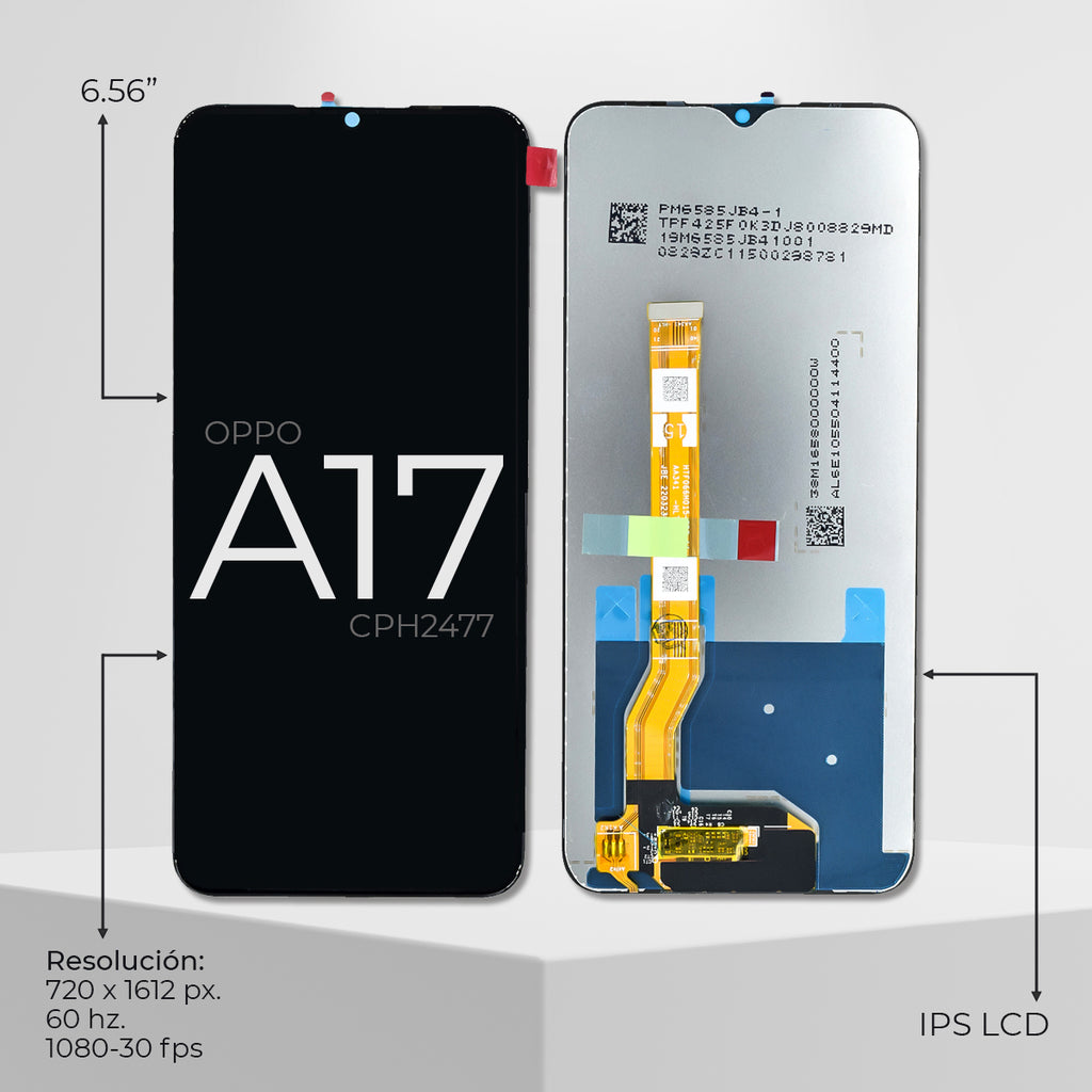 Pantalla IPS LCD Compatible con Oppo A17 / A57 CPH2477