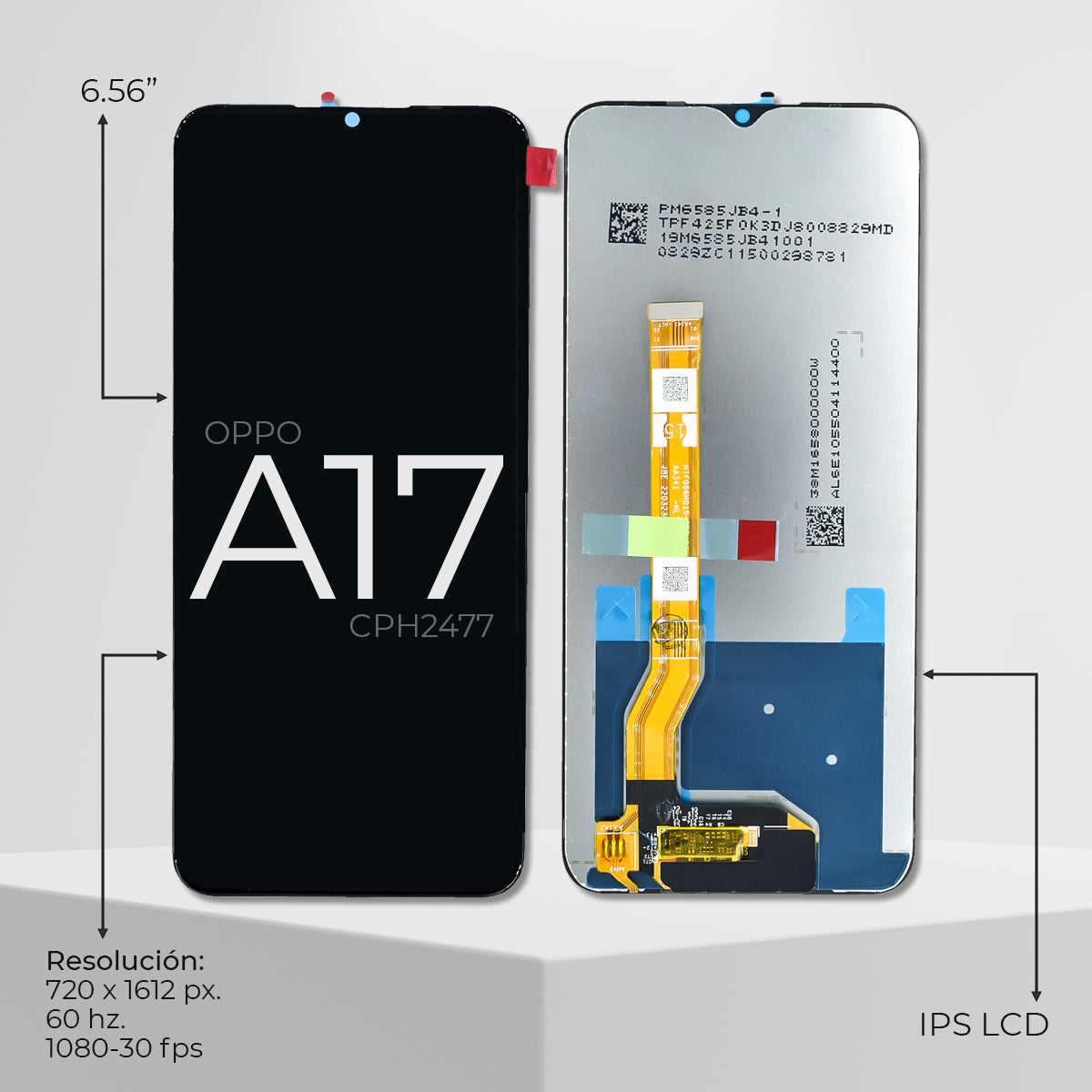 Pantalla IPS LCD Compatible con Oppo A17 / A57 CPH2477