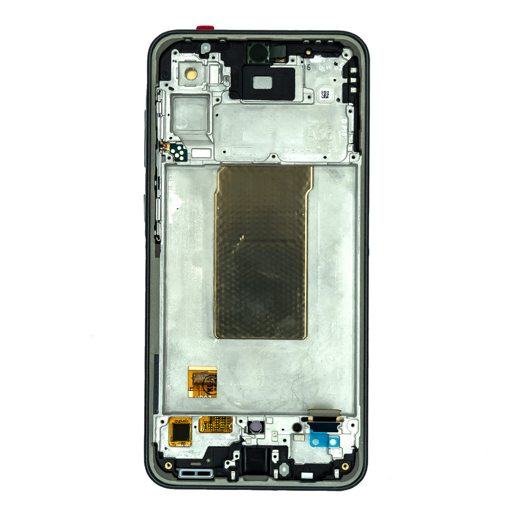 Pantalla compatible con Samsung Galaxy A36 5G A366 OLED con marco