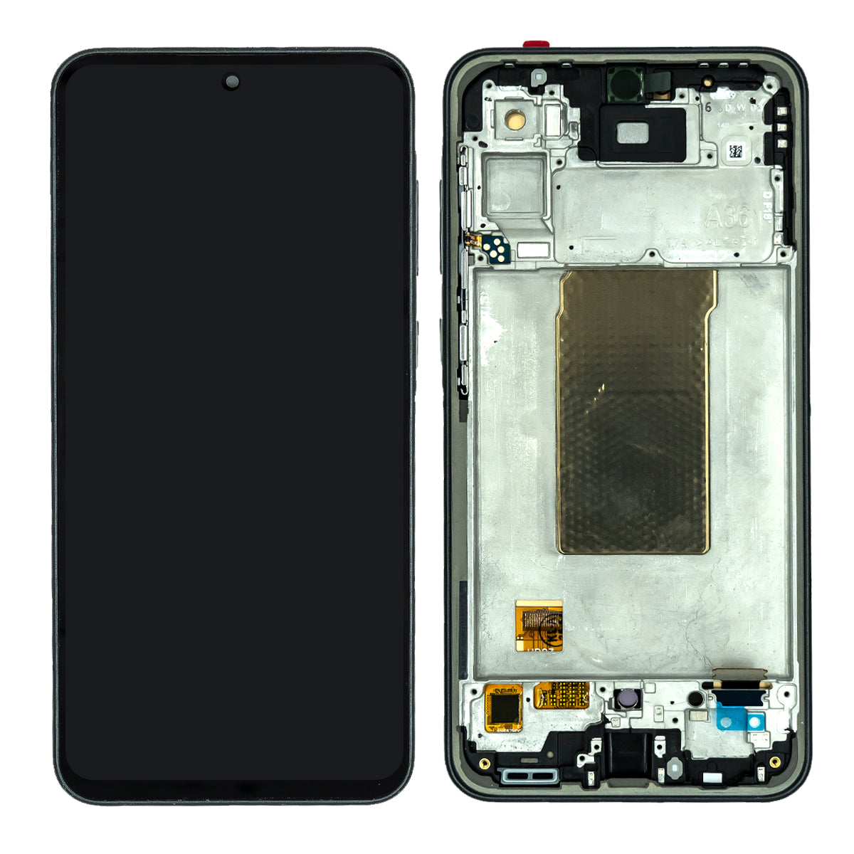Pantalla compatible con Samsung Galaxy A36 5G A366 OLED con marco