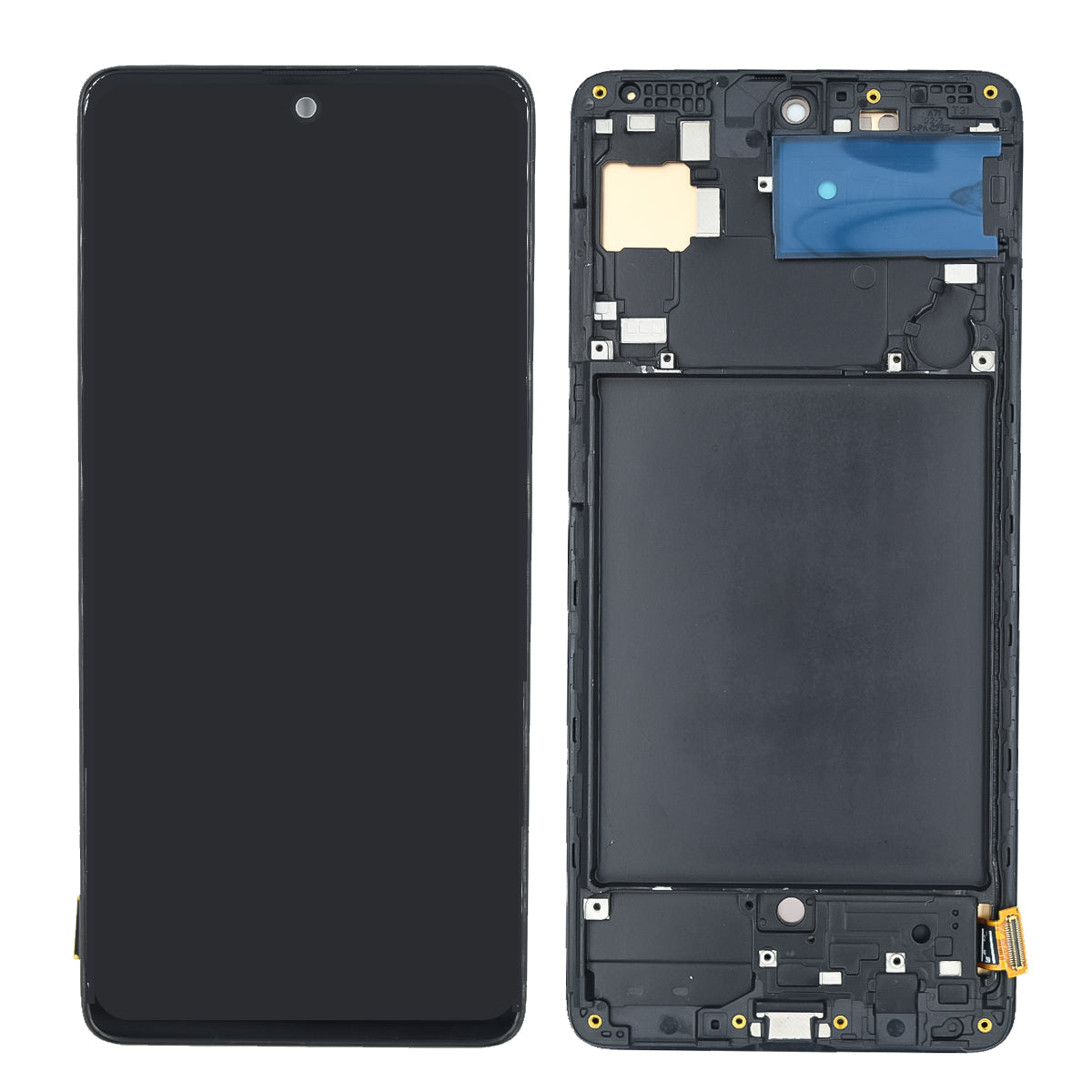 Pantalla OLED con Marco para Samsung Galaxy A71 4G SM-A715F