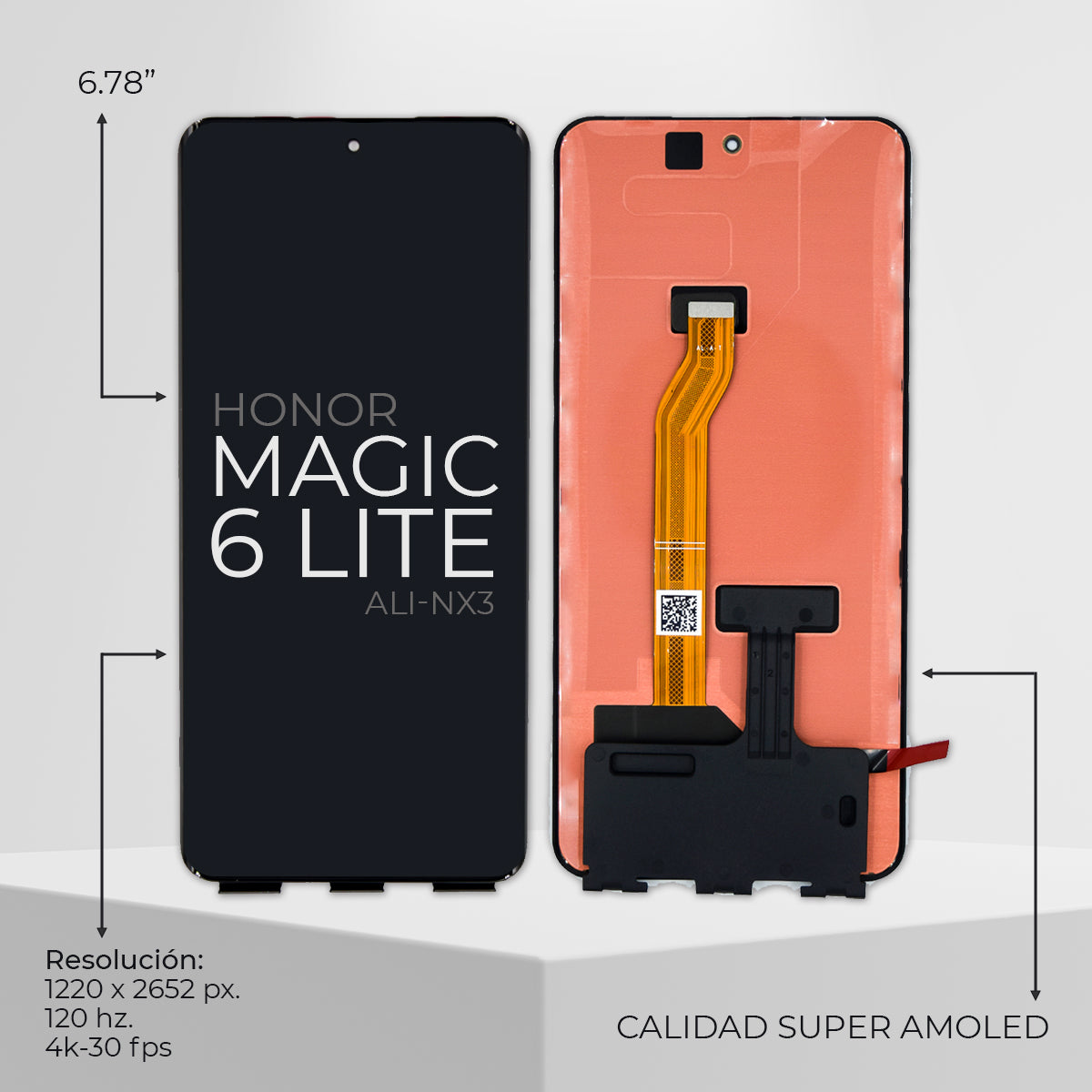 Pantalla Compatible Con Honor Magic 6 Lite