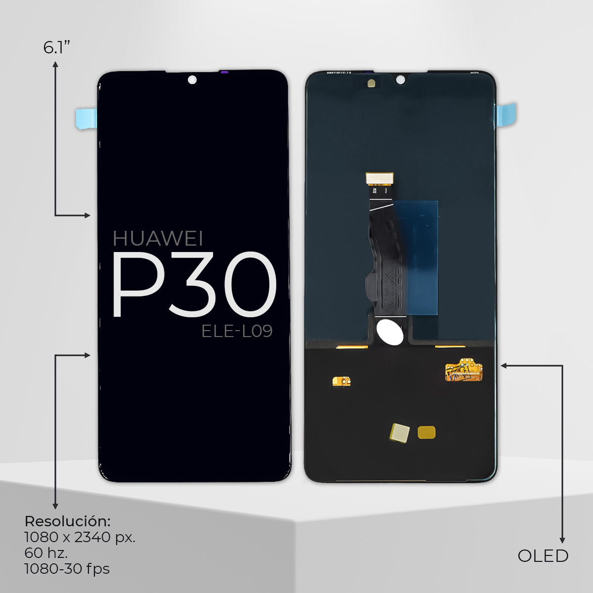 Pantalla Compatible Con Huawei P30