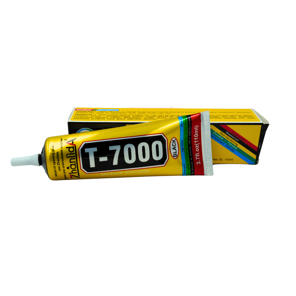 Pegamento T-7000 Negro Viscosidad Media 110 ml para Reparación