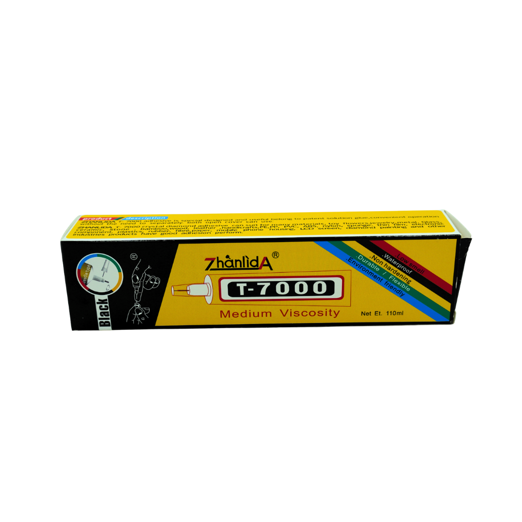 Pegamento T-7000 Negro Viscosidad Media 110 ml para Reparación