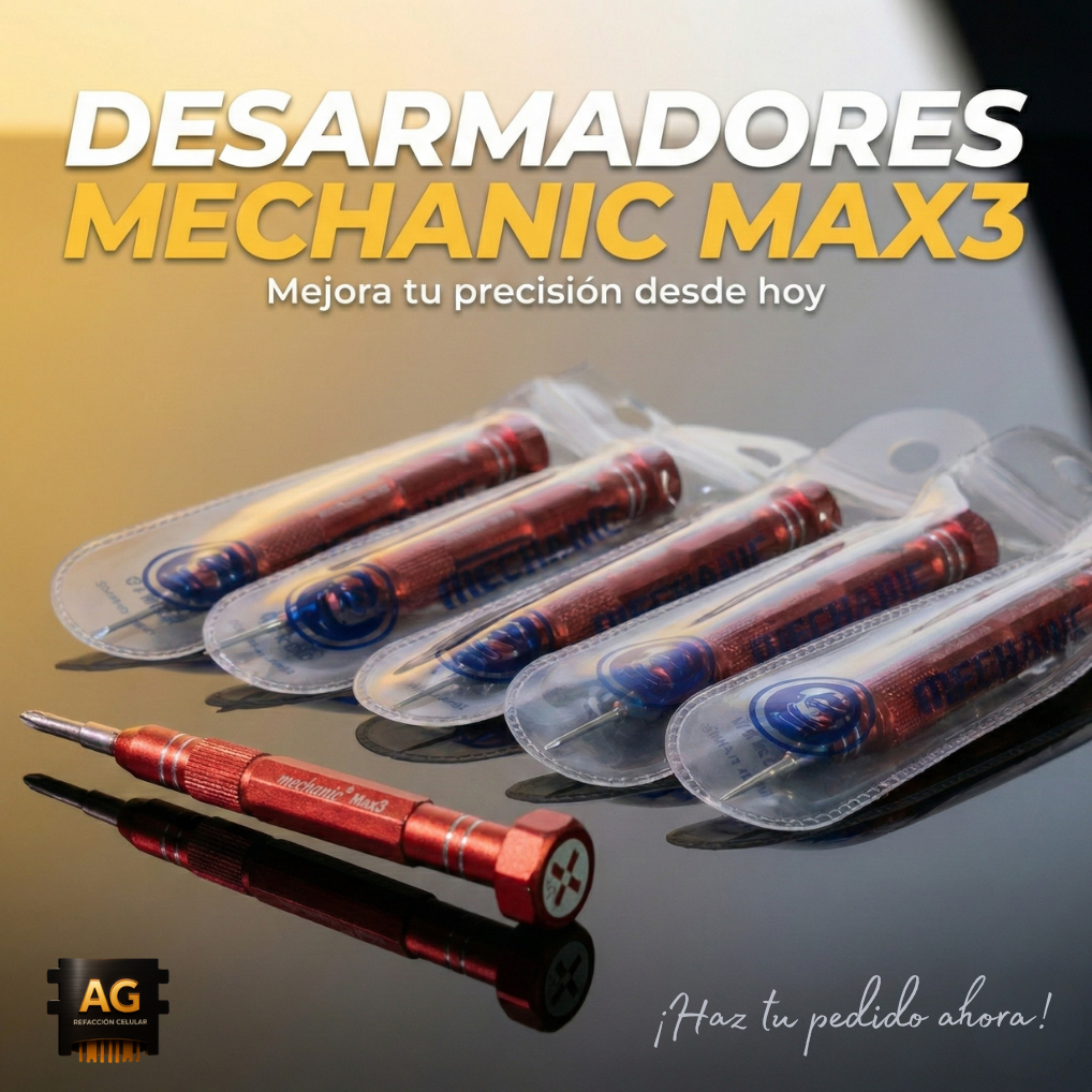 Desarmador Mechanic Max3 para reparación de celulares