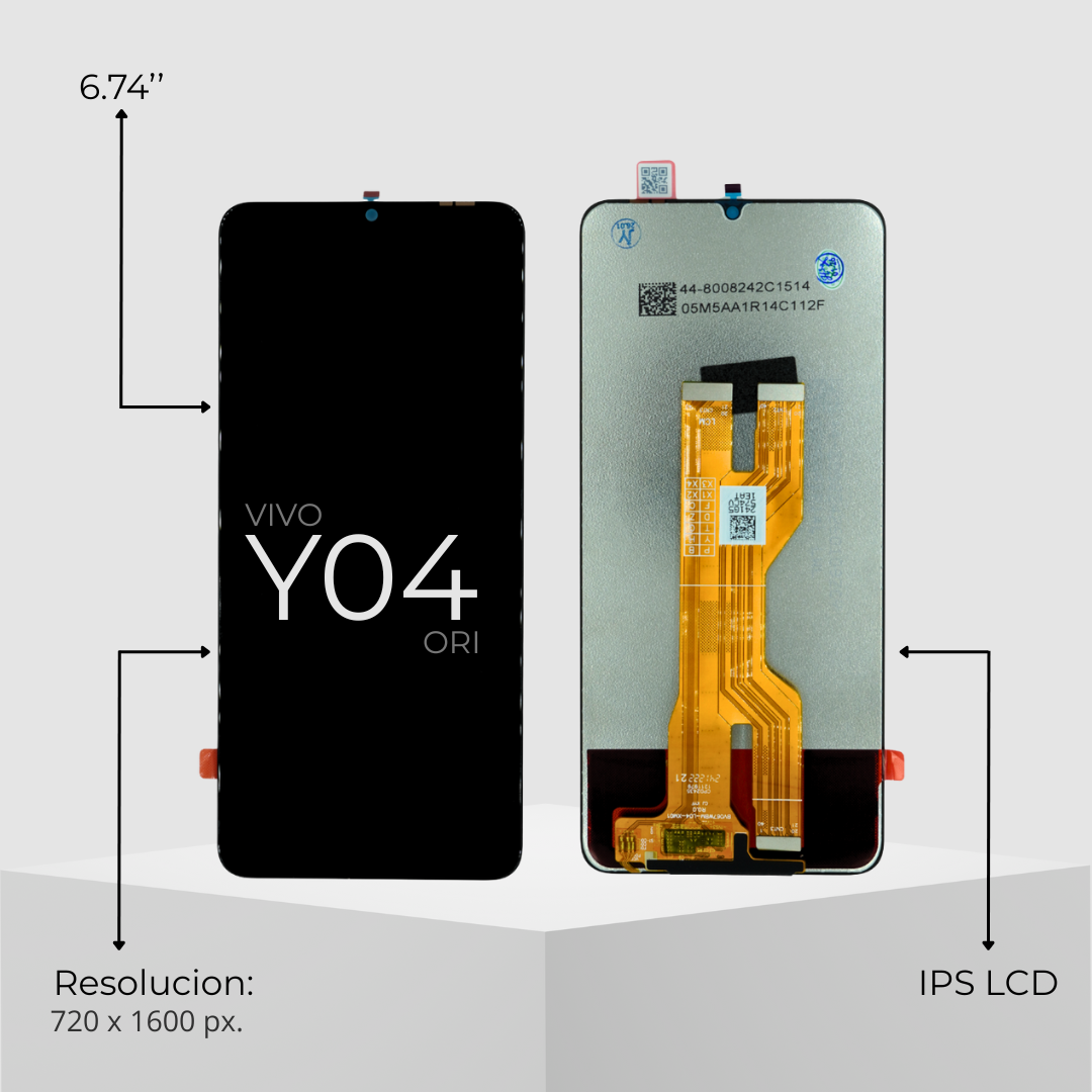 PANTALLACOMPATIBLE CON VIVO Y04 ORI