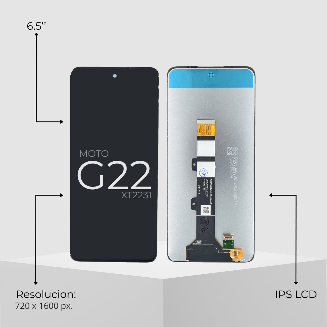 PANTALLA MOTOROLA (L) G22 XT2231
