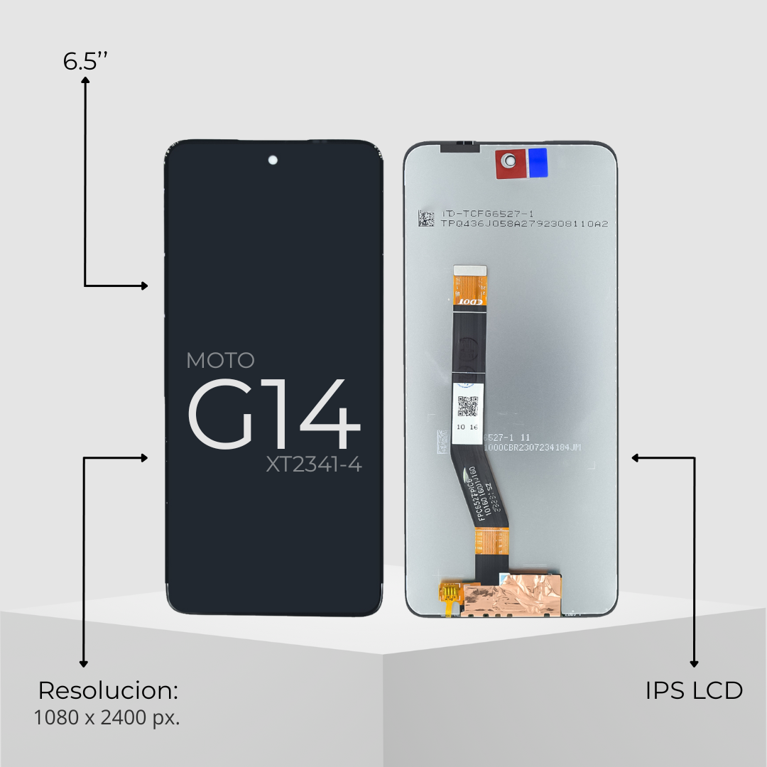 PANTALLA MOTOROLA (L) G14 XT2341-4/ MOTOROLA G64
