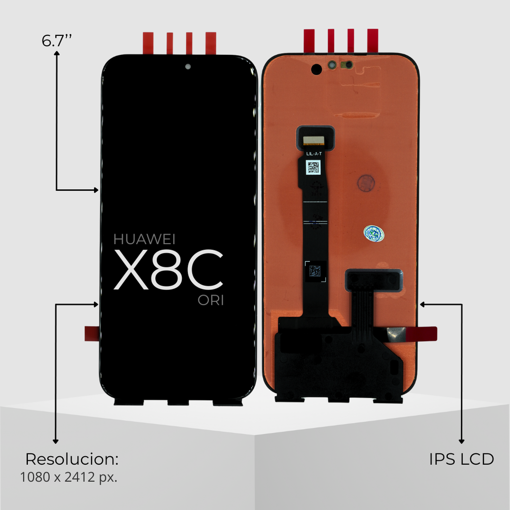 PANTALLA HUAWEI X8C ABR-LX2 ORI