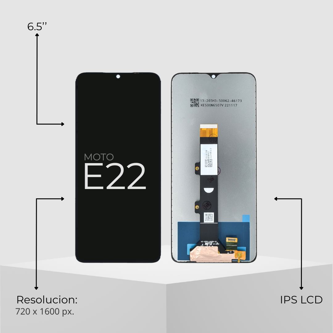 PANTALLA MOTOROLA E22