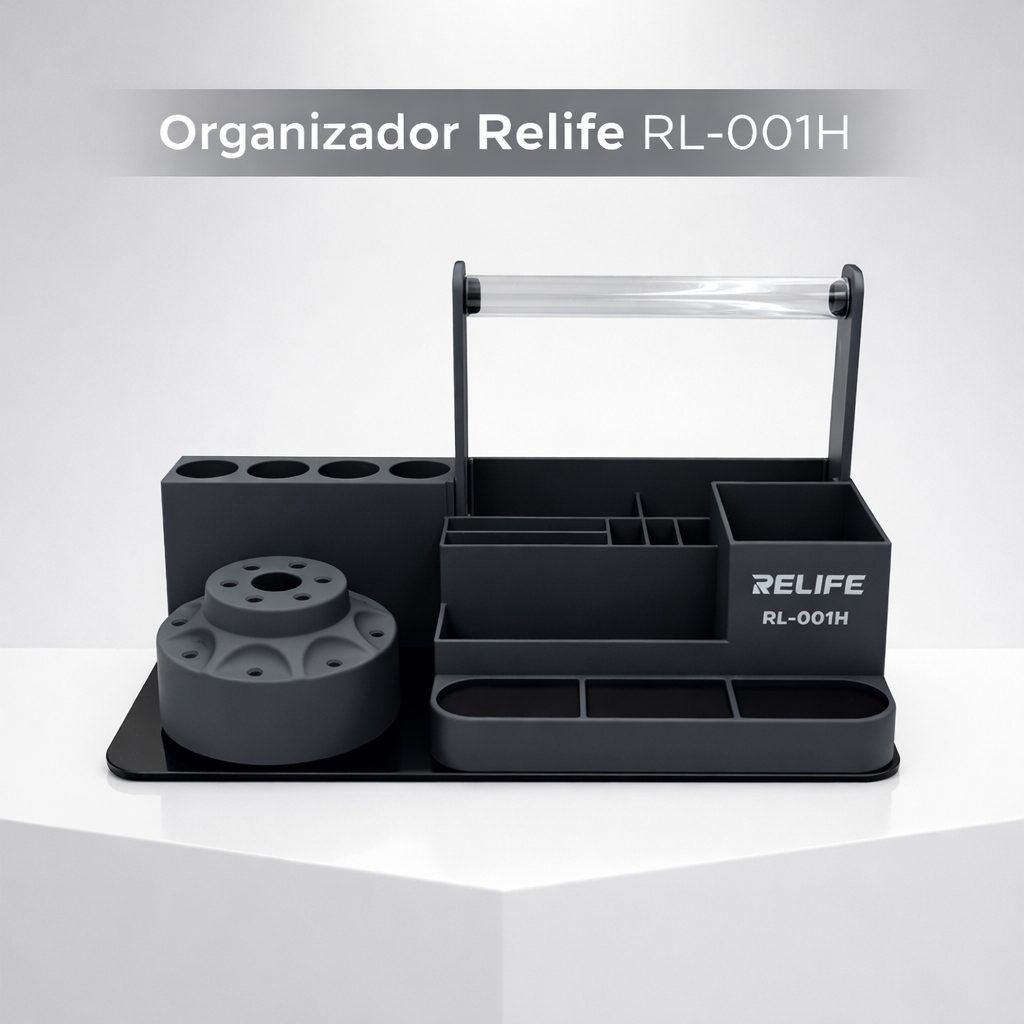 Organizador Desarmadores Relife Rl-001h Gris Gris Oscuro
