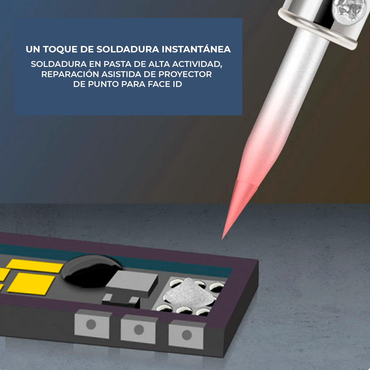 Flux Pasta para soldar Mechanic DT1 especial para Face ID