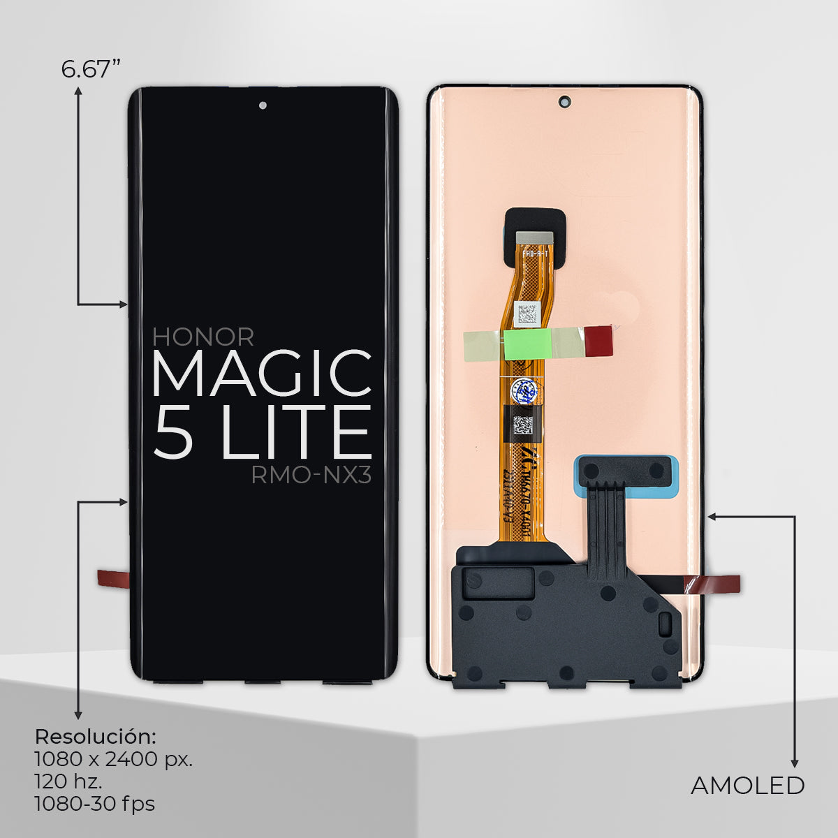 Pantalla Compatible Con Honor Magic 5 Lite