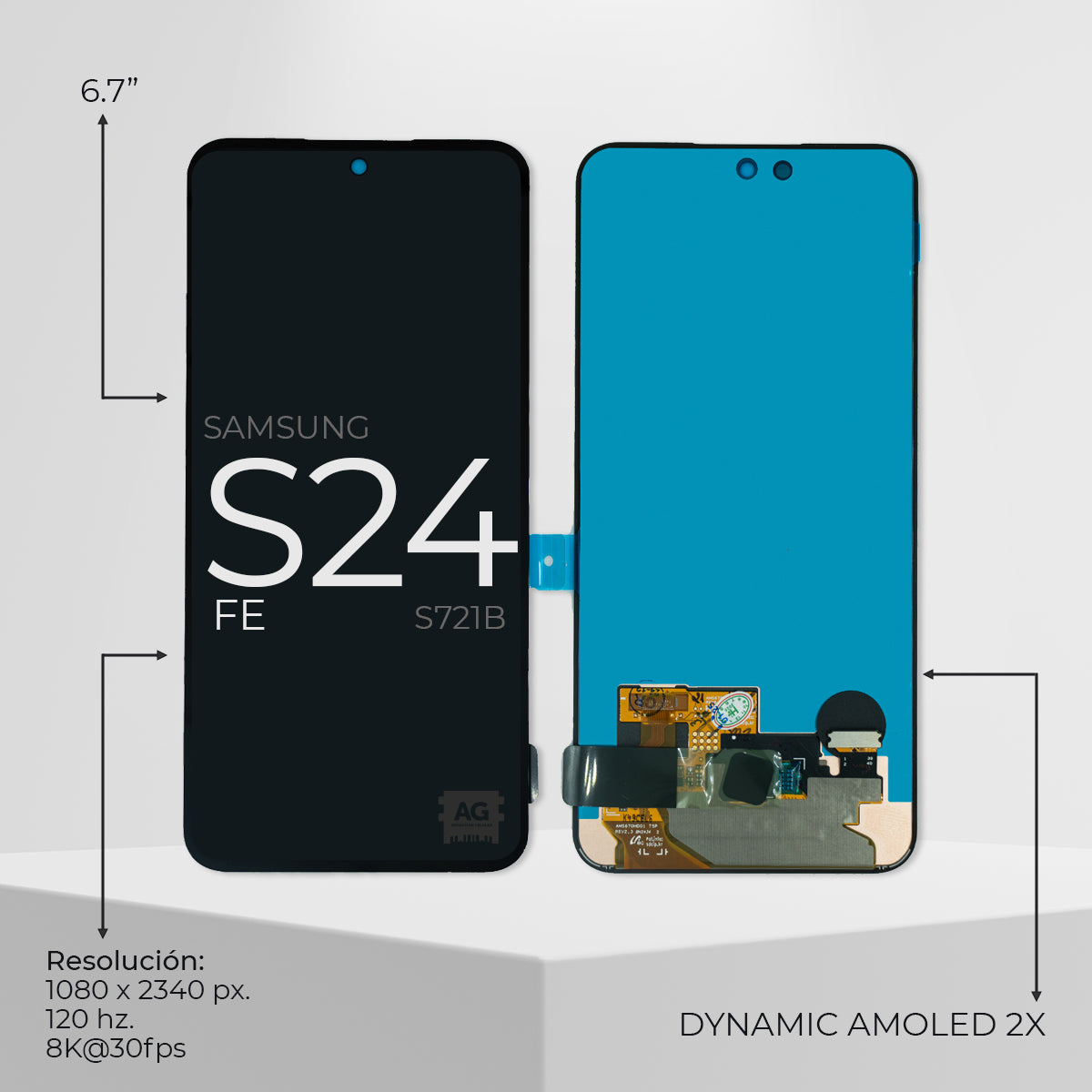 Pantalla Compatible Con Samsung S24 FE