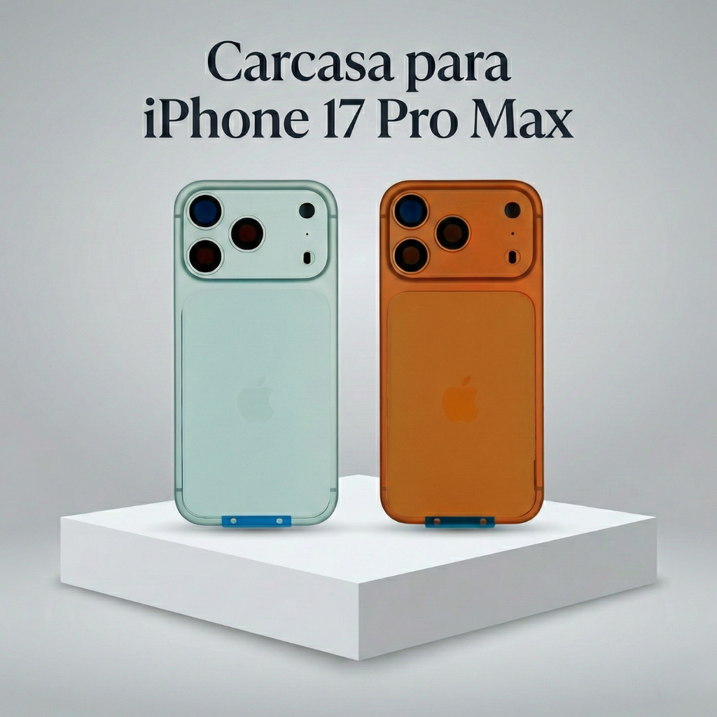 Carcasa Completa para iPhone 17 Pro Max | Marco + Tapa + Botones
