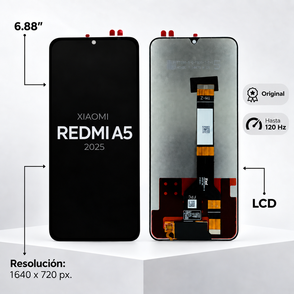 Pantalla compatible con Xiaomi Redmi A5 4G 2025 Original
